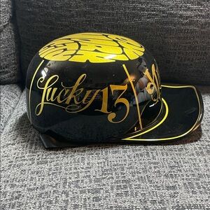 Lucky Brand Kids Hat with Black and Yellow Design